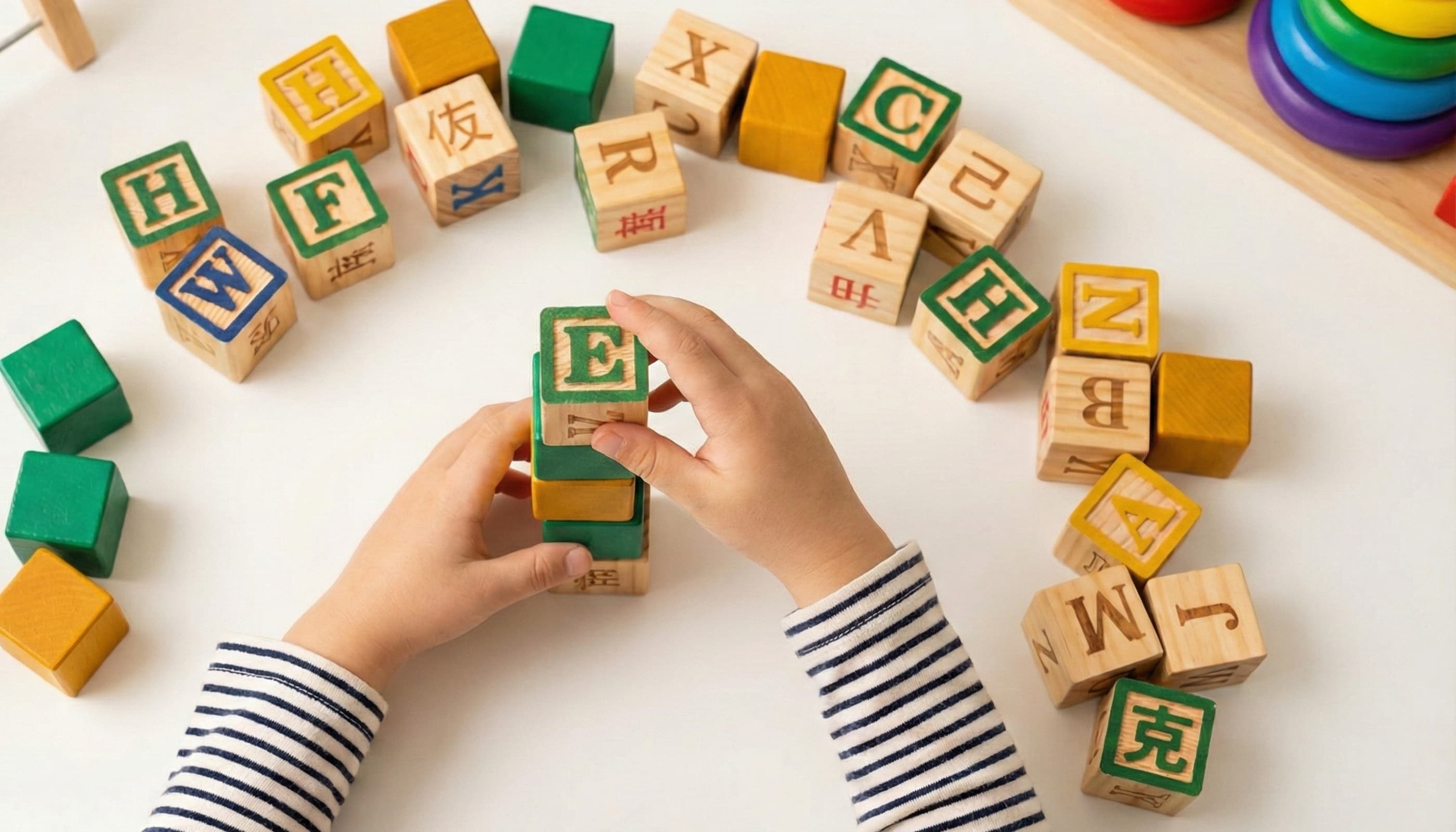 Bilingual learning materials at El Petit Panda